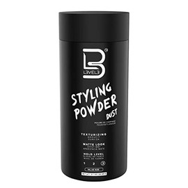L3 - Polvo de peinado de nivel 3, polvo de aspecto natural para hombre, fácil de aplicar sin aceite ni residuos grasos                                