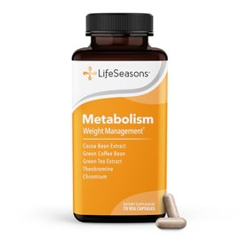 Metabolismo - Suplemento de apoyo para el control de peso y aumento de energía - Supresor natural del apetito - Controla los antojos - Té verde, grano