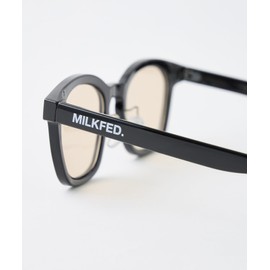 Milkfed Sunglasses LOGO WELLINGTON SUNGLASSES BLACK ONE SIZE, Black, Free size