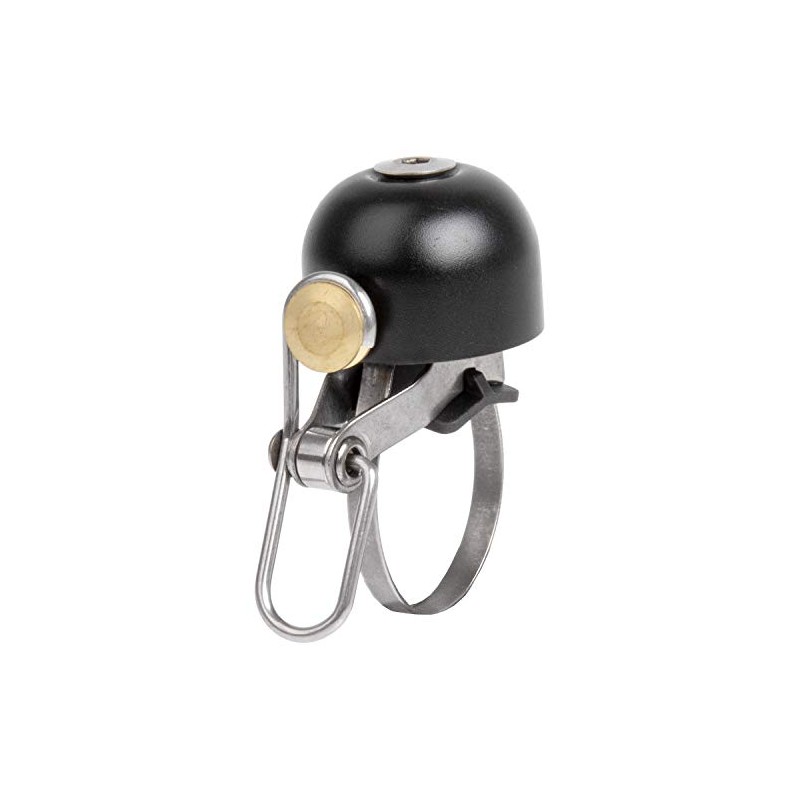 CAMPANELLO M-WAVE BELLA C-YELL ACCIAIO 30 MM NERO