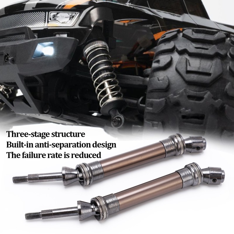 Detachable Rear Drive Shaft Assembly for Traxxas Slash Rustler Vxl