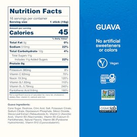 Liquid I.V. ® Multiplicador de Hidratación - Guayaba | Mezcla de Bebida con Electrolitos en Polvo | 1 Paquete (16 Porciones)