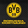Dortmund Borussia Portafoglio – rete – nero giallo Portemonnaie Portafoglio