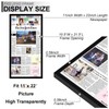 Fxojyvo 11x22 Newspaper Frame Set of 3, Display 11 x