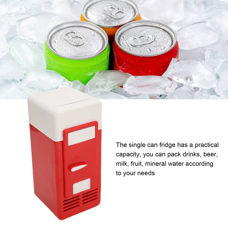 USB Fridge Insulated Cooling Small Portable Low Decibel Energy Saving