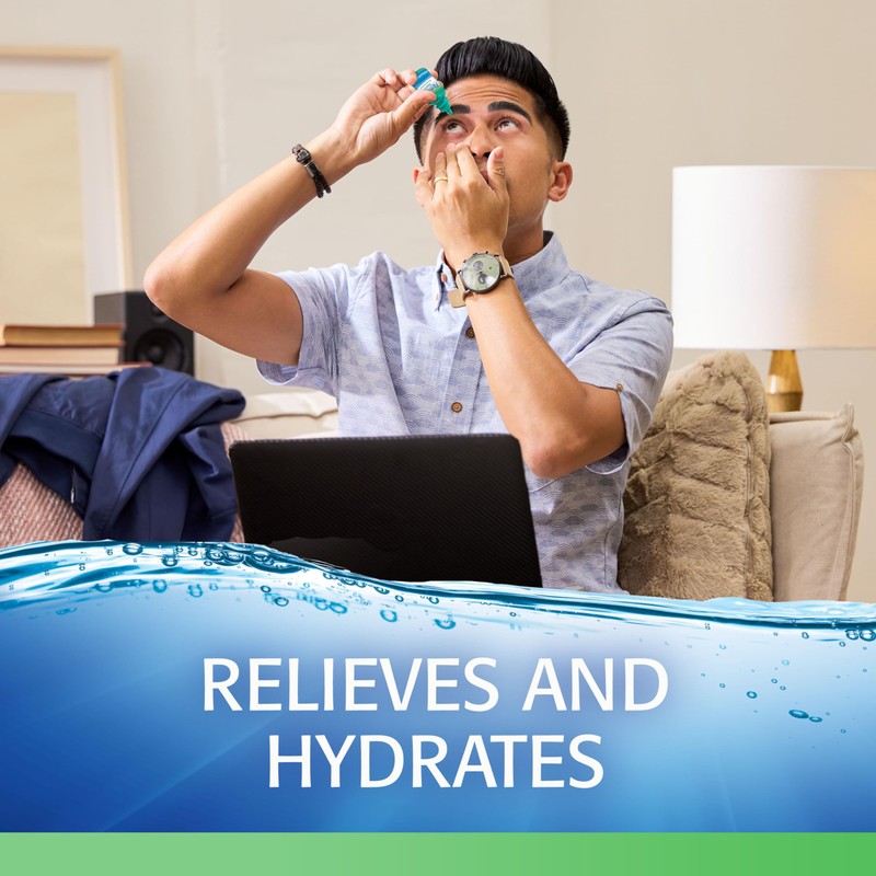 Refresh Tears Lubricant Eye Drops For Dry Eyes, 0.5 Fl