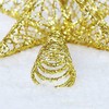 Christmas Tree Topper, Wire Gold Tree Star for Chirstmas Decoration