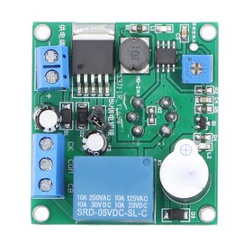 Smoke Sensor Module Switch PVC Light Sound Alarm Smoke Detector Alarm Module for Kitchen Hotel DC5‑30V