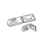 QCAA Extra Heavy Duty Concealed Safety Hasp, Flexible Link, with