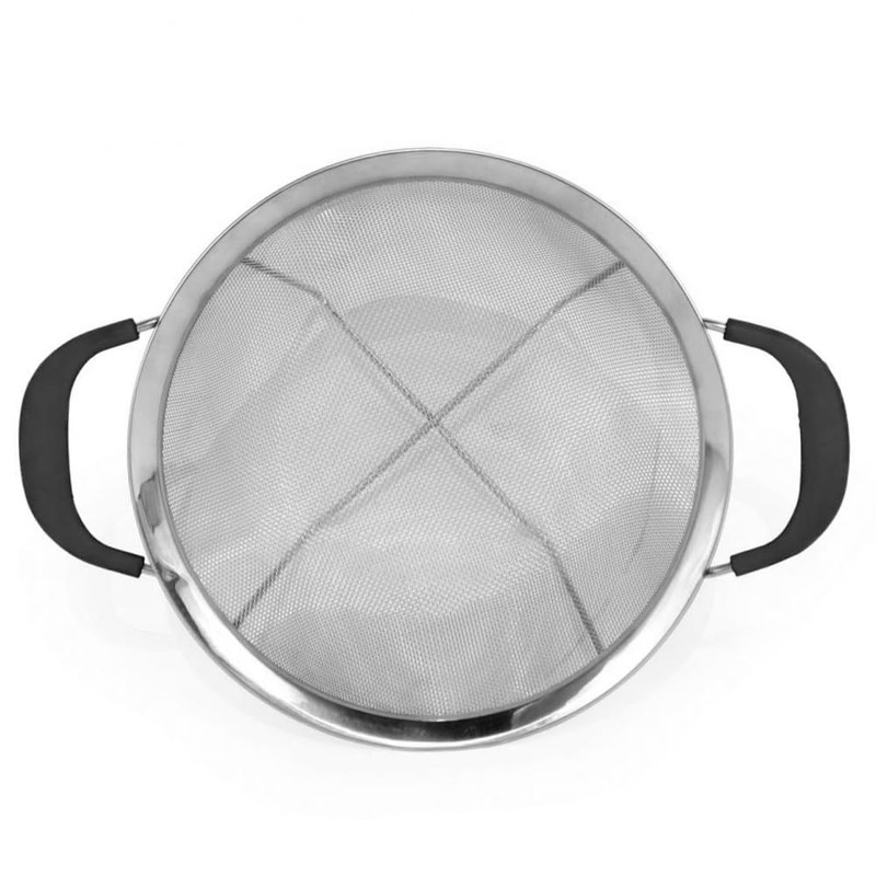 MGE – Kitchen Strainer with Foot – Stainless Steel Colander