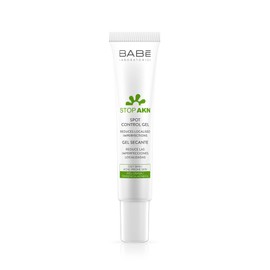 Laboratorios Babé - Stop AKN Gel Facial Secante 8 ml, Acción Intensiva, Cicatrizante, Tratamiento Acné, Disminución de Acné, Combate las Imperfecciones del Rostro