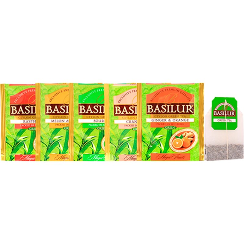 Basilur - Te verde Assorted Magic Fruit - 37.5 g