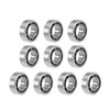 sourcing map MR63K Deep Groove Ball Bearings 3mm Inner Dia