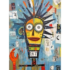 Cross & Glory - Códice cósmico de colores - Rompecabezas de 1000 piezas para adultos | Arte neoexpresionismo | Vibrante | Rompecabezas más genial para aliviar el cerebro