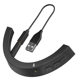 Bolle & Raven Cable de carga para adaptador inalámbrico Bluetooth – Modelo Bose QC15 solo (negro)