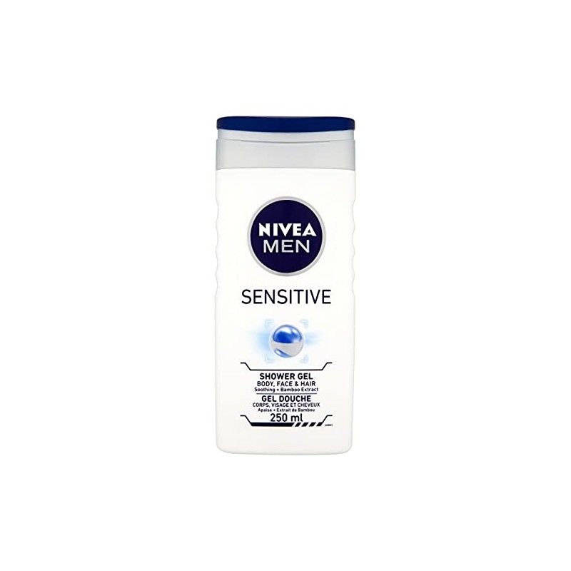 Nivea MEN Shower Gel Twin Set SENSITIVE & POWER FRESH