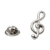Music brooch treble clef brooch pin pin 2 piece set,