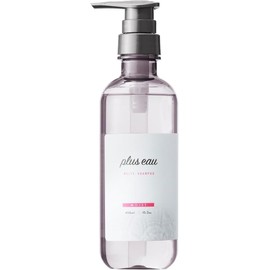 plus eau (プリュスオー) Melty Shampoo 15.2 fl oz (450 ml) Pump Type (For Manageable Hair), Single Item, White Floral & Pear Scent