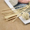 Esnow 120 Stück Natürlicher Fasern Rattanstäbchen Reed Diffusor Stöcke Holz
