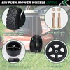 CheeMuii 8 Inch Lawn Mower Wheels 2 Pack 8" Push