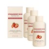 3PC Strawberry Skin Cream with Triple Acid for Daily Body