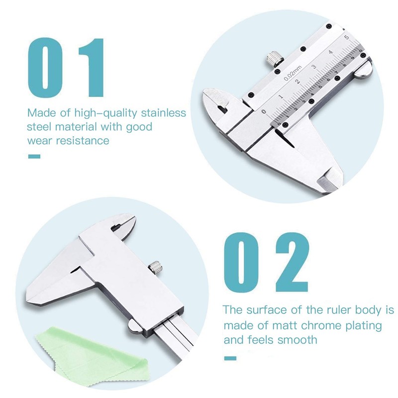 150 mm Vernier Caliper, Stainless Steel Calliper, Precision Caliper with