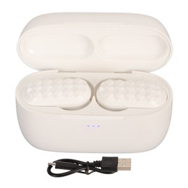 Language Translator Earbuds BT5.0 Noise Canceling 74 Languages 70 Accents APP Music Calling Translator Device White