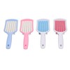 4pcs Hair Detangling Brush Hollow Out Curved Vented Hair Styling