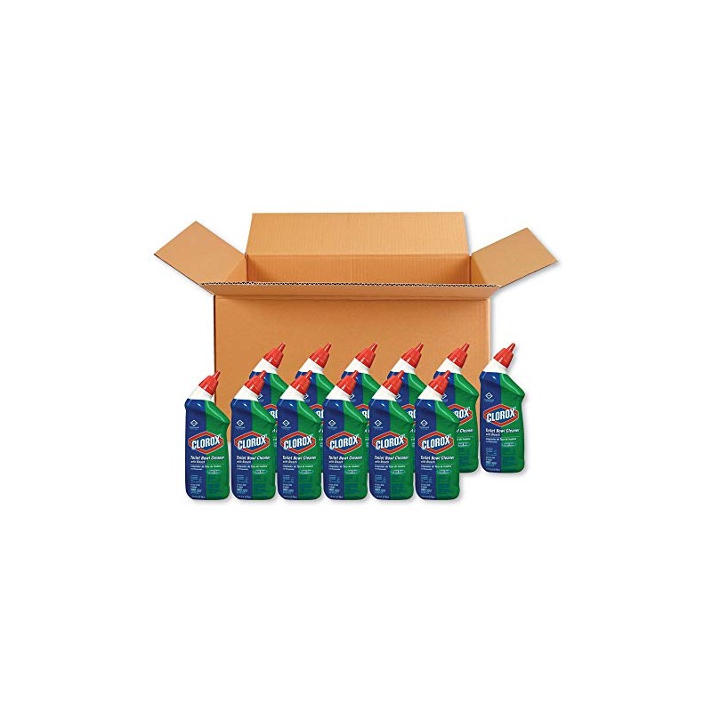 Clorox Bleach Toilet Bowl Cleaner, 24 Oz, Case of 12