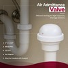 JB Products Air Admittance Valve AAV, 2″ x 1-1/2″ Solvent