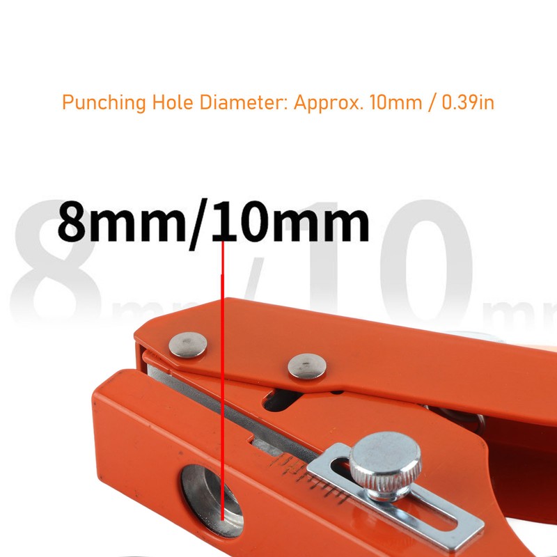 Single Hole Punch Heavy Duty Handheld Edge Banding Punching Pliers