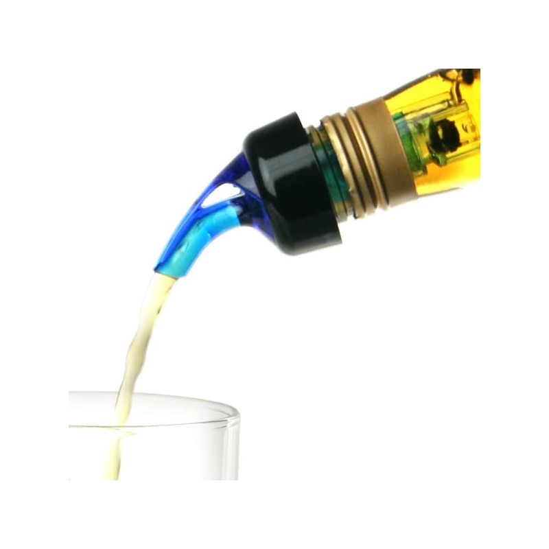 bar@drinkstuff Exacto Pourer Blue 25ml Pack of 12, DS56