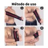 Kit 6pz Muñequera Gym Crossfit Fitness Pesas Gimnasio Straps
