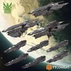 Dropfleet Commander TTCombat UCM Core Ships TTDFX-UCM-020