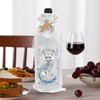 DIY 5D Diamond Painting Wine Bottle Bag, DIY Special Shaped