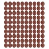 100Pcs Wooden Button 20mm 4 Holes Delicate Cute Waterproof Clothing