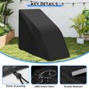 Fizentia 2-Pcs Zero Gravity Chair Cover,Waterproof Folding Lawn Lounge Chairs