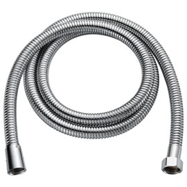 Shower Hose 1.5m, 12mm Inner Hose High-Flow Shower Pipe | Leakproof and Anti Kink - Brass Bore - Stainless Steel Pipe - Universal Standard Fitting