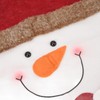 Xmas Dinner Chair Back Covers Easy To Install Soft Anti