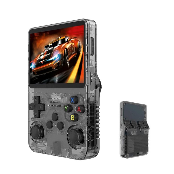 MINDKEEP R36S Retro Handheld Game Console, Preinstalled Emulator 128G TF