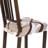 SearchI Stretch Dining Chair Seat Covers Set of 6, Soft
