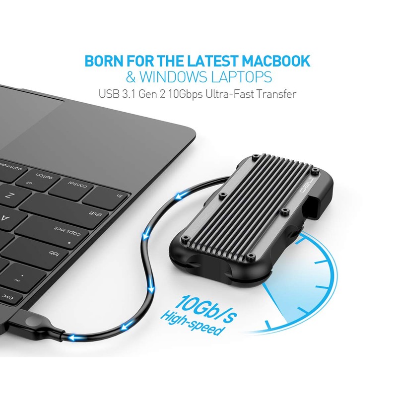 ineo M.2 NVMe (PCIe) USB 3.2 Gen 2 Tipo C