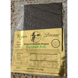 Vegan Dream Jerky - Original Hickory Pepper, 6 Pack