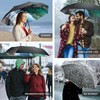 ZUOYOUZ Travel Umbrella Printed with Nature Elements Sun Protection Portable