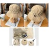 Natiform Safari Hat, Foldable, Integrated Storage, Compact, UV Protection Hat,