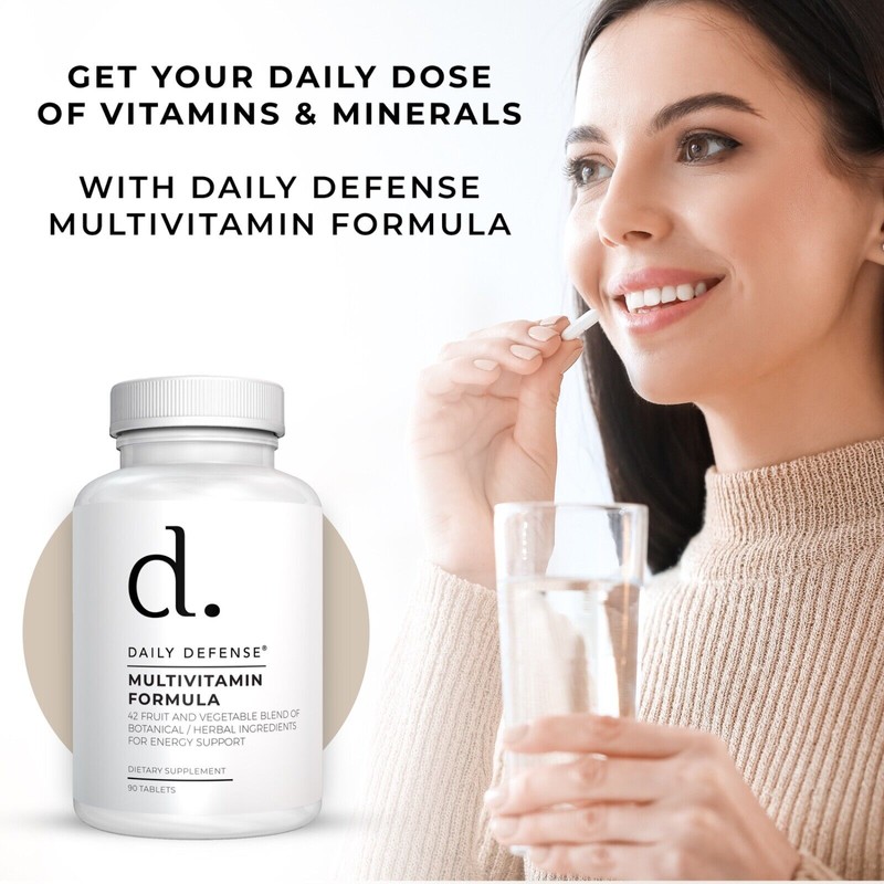 Daily Defense Multivitamin Supplement 42 Fruits & Veggies Blend, Enzymes
