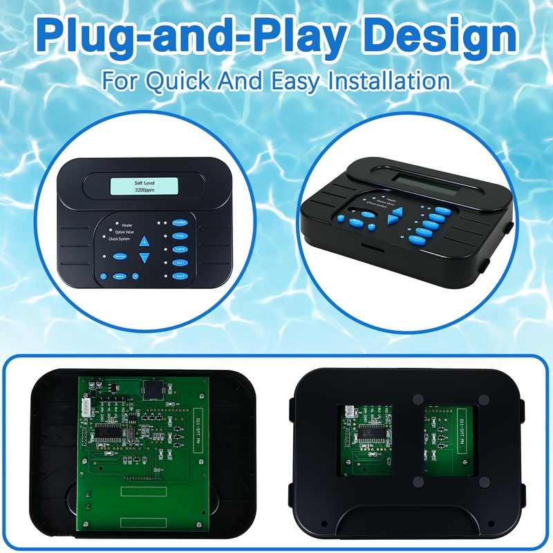 2025 Upgraded GLX-PL-LOC-P-4 Local Display Controller Keypad Replacement for Hayward