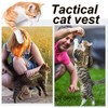 Arnés táctico para gatos para caminar a prueba de escapes,