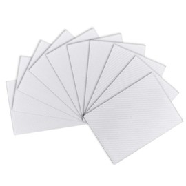 sourcing map 10pcs Corrugated Cardboard Paper Sheets,White,7.87-inch x 11.86-inch,for Craft and DIY Projects