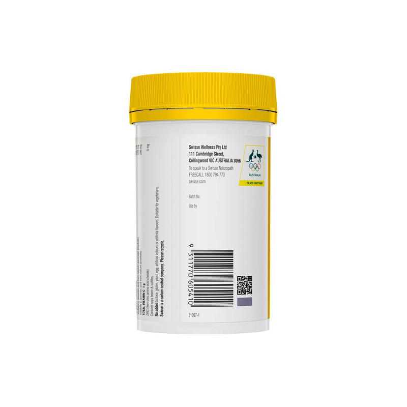 Swisse Ultiboost High Strength Vitamin C + Zinc Powder Orange